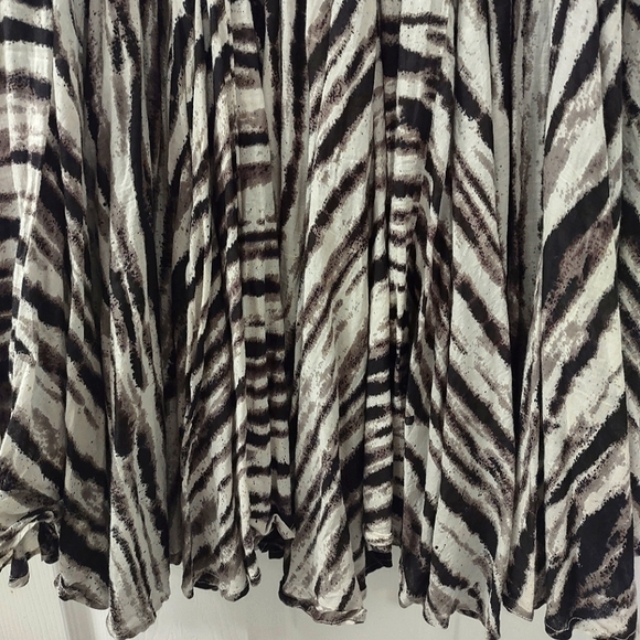 Grace Elements Y2K Flowy Cotton Midi Skirt Size M - Picture 4 of 6